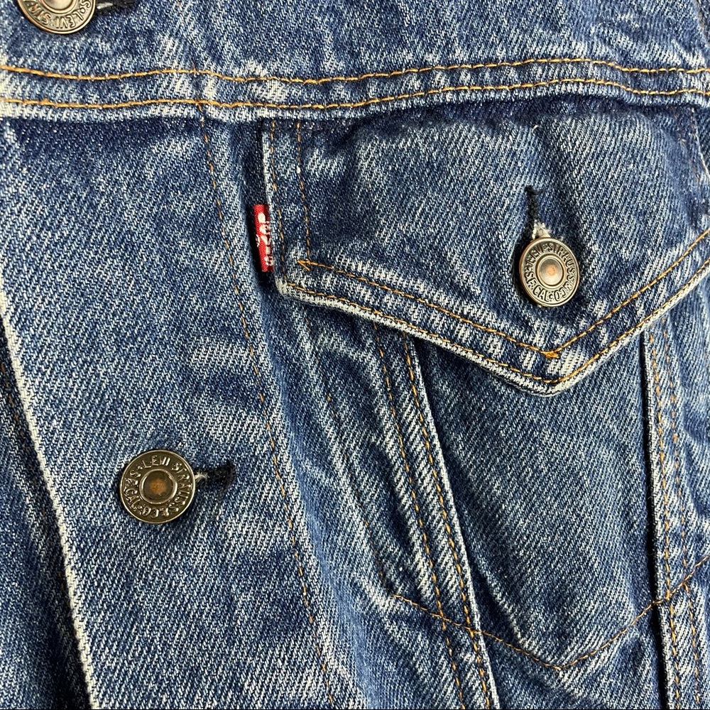 Levi's Denim Trucker Jacket - Picture 3 of 7